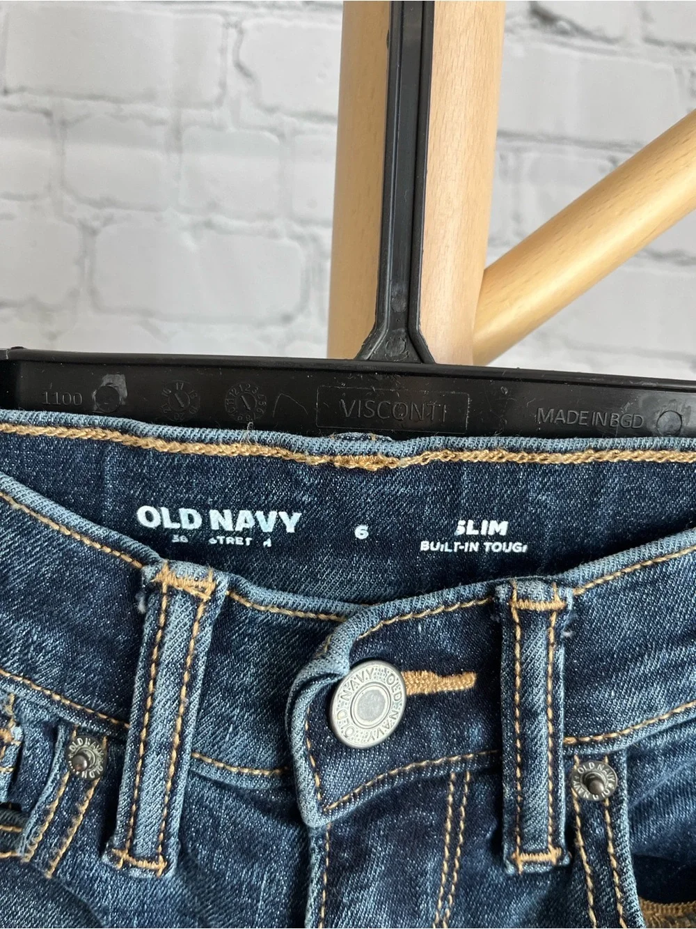 ⭐️⭐️PICK 5 / $20 Old Navy Boy's Slim Dark Blue Washed Jeans